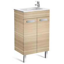 Mueble roble 50cm compacto con puertas Debba Roca