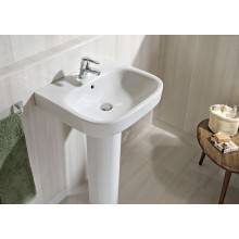 Lavabo con pedestal Debba 60x48cm Roca