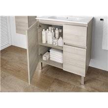 Pack mueble 100cm arena Anima Roca
