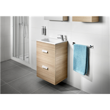 Pack mueble roble 50cm compacto 2 cajones Debba Roca