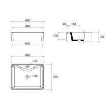 Lavabo de posar EMOTION SALGAR
