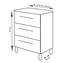 Mueble con lavabo Blanco brillo Ribera TEGLER