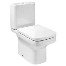 Inodoro horizontal de cisterna compacta Dama Roca
