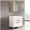 Mueble con lavabo Blanco brillo Bah&iacute;a TEGLER