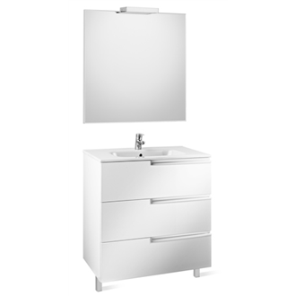 Mueble Pack Family blanco 100cm Victoria-N Roca