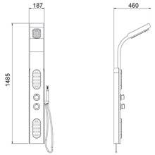Columna de ducha BAMBÚ SALGAR