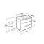 Mueble Unik Family blanco 80cm Victoria-N Roca
