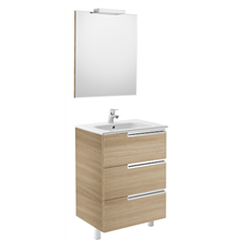 Mueble Pack Family roble 60cm Victoria-N Roca