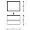 Mueble 81cm 2 cajones SPIRIT SALGAR
