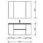 Mueble 25+60+25cm SPIRIT SALGAR