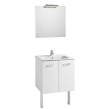 Mueble Pack 2 puertas blanco 60cm Victoria Basic Roca