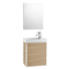 Mueble roble con espejo Mini Roca