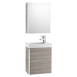 Mueble arena con armario-espejo Mini Roca