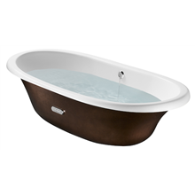 Bañera oval cobre Newcast ROCA
