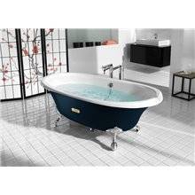 Bañera oval azul marino Newcast ROCA