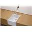 Lavabo blanco con v&aacute;lvula Belfast Unisan