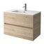 Mueble 61cm Natural 2 cajones SALGAR FUSSION LINE