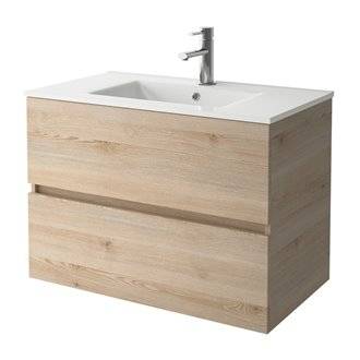Mueble 71cm Natural 2 cajones SALGAR FUSSION LINE