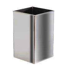 Papelera de pared 10L Inox brillante cuadrada Timblau