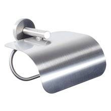 Portarrollos con tapa acero Inox satinado Timblau