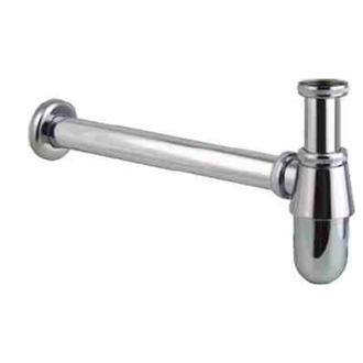 Sif&oacute;n botella 30cm Timblau para lavabo y bidet