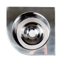 Lavabo esquinero acero inoxidable Timblau