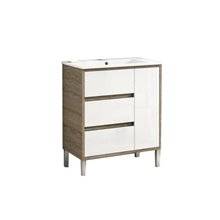 Mueble Cover nebraska gris y blanco Stillö