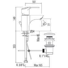 Grifo de lavabo K-Tres ECO