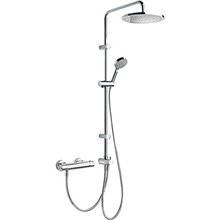 Conjunto de ducha ECO-TERM Tres termostática barra deslizante