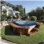 Spa K2O Malib&uacute; con panelado de madera