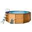 Piscina K2O redonda de madera panelada 315x105 cm
