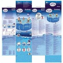 Piscina desmontable redonda 305x100 cm STEEL...