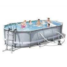 Piscina desmontable oval 10949 litros Power Steel Bestway
