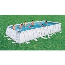 Piscina desmontable rectangular 732x366x132 cm...