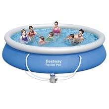 Piscina desmontable redonda 7340 litros Fast Set Bestway