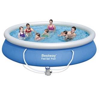 Piscina desmontable redonda 427x91 cm Fast Set Bestway