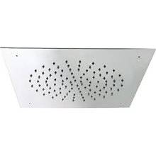Rociador ducha empotrado a techo INOX cuadrado 20 l/m TRES