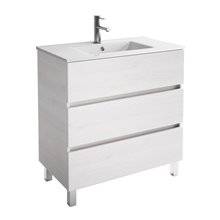 Mueble 60cm Blanco Brillo 2 cajones SALGAR FUSSION LINE