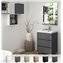 Mueble 61cm Sbiancato 3 cajones SALGAR FUSSION LINE