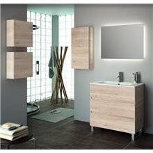 Mueble 81cm Natural 3 cajones SALGAR FUSSION LINE
