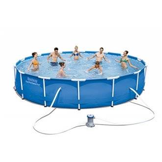 Piscina desmontable redonda 427x84 cm STEEL PRO Bestway
