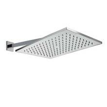Rociador ducha rectangular con brazo cuadrado a pared TRES