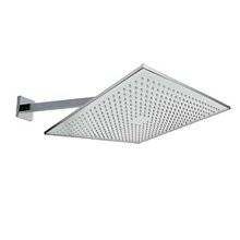 Rociador ducha 45x45 con brazo cuadrado a pared TRES