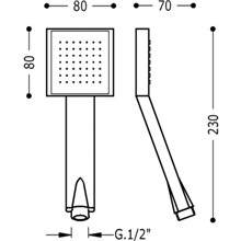Teleducha antical LOFT TRES