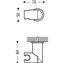Soporte orientable para ducha TRES