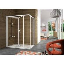 Mampara vidrio corredera y plegable AH305 Kassandra