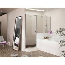 Mampara frontal puerta abatible + fijo SA502 Kassandra