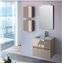 Conjunto ba&ntilde;o SALGAR FUSSION LINE 700 Blanco Brillo