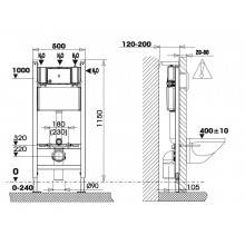 Cisterna SANFIX para pladur