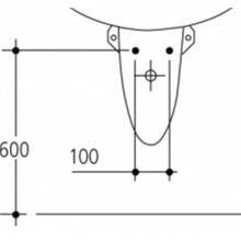 Semipedestal ECCO Ideal Standard
